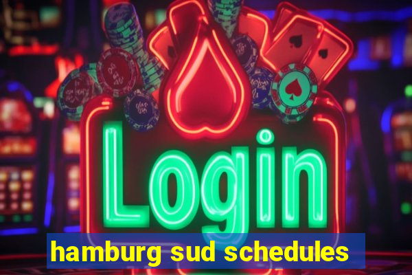 hamburg sud schedules